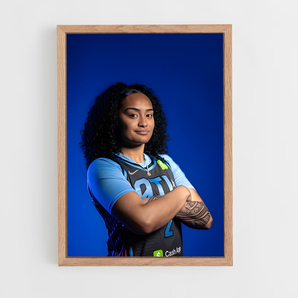 Poster Atlanta Rugby Star – affiche Basketball (vue 4)